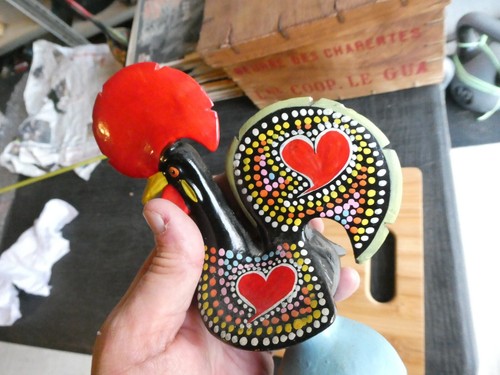 Sculpture COQ , artisanat portugais - Picture 7 of 8