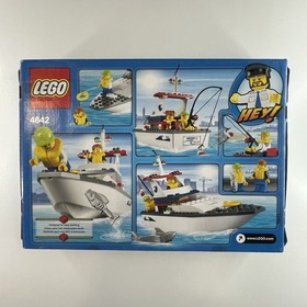 Lego City 4642 Fishing Boat (64 Pcs) Retired ⭐️New Sealed *Box Damage*
