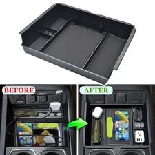 Center Console Organizer Tray For 14-18 Chevy Silverado Gmc Sierra Storage Box Center Console Organizer Tray For 14-18 Chevy Silverado Gmc Sierra Storage Box