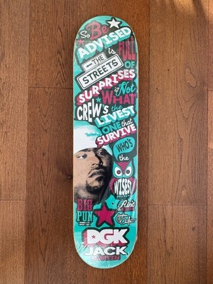 DGK Big Pun Fallen Soldiers Jack Curtin Skateboard Deck Sealed