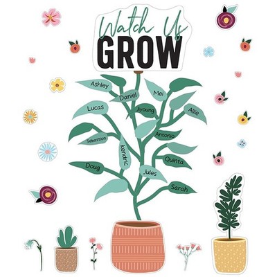 Carson Dellosa Education - Grow Together Watch Us Grow Bulletin Board Set