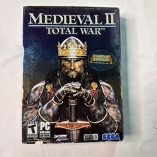 Medieval II Total War Limited Edition Full PC Game plus Bonus Materials - SEALED