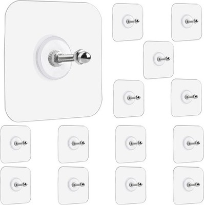Ganchos adhesivos resistentes para colgar en la pared, adhesivos sin tornillos