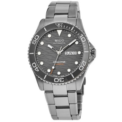 New Mido Ocean Star 200 C Grey Dial Steel Men's Watch M042.430.11.081.00