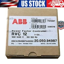 RVC-12/1-5A ABB Power Factor Controller RVC 12 1-5A Brand New Box