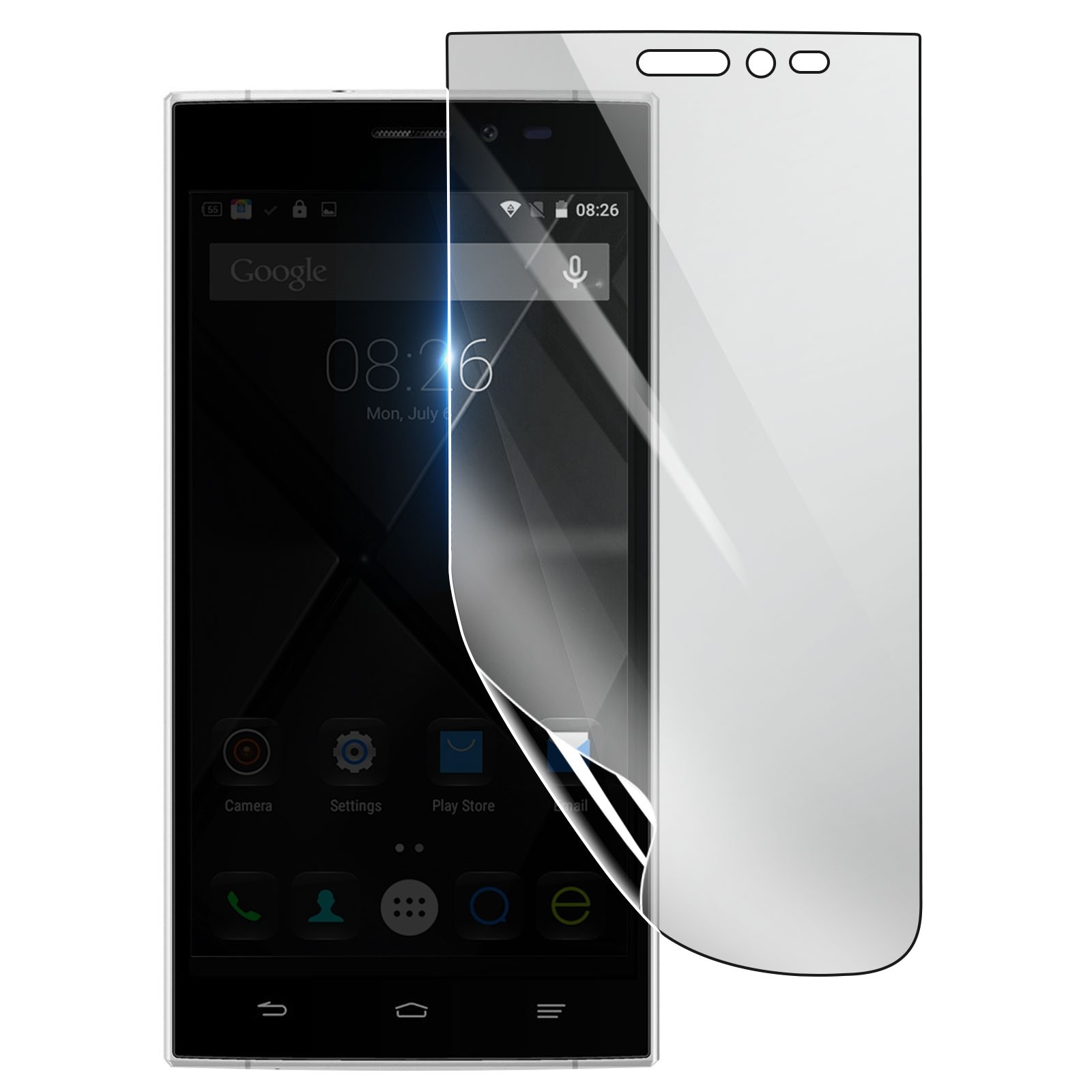 Protection Doogee F5 antichoc film hydrogel incassable et transparent 3mk