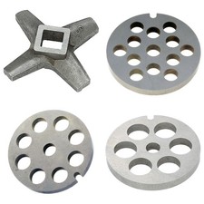 3 tranches de hachoir à viande (8, 10, 13 mm) et 1 couteau croisé pour...