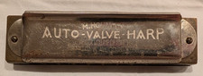 Vintage M Hohner Auto Valve Harp C Harmonica Germany