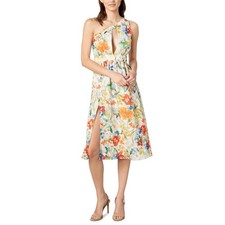 Dress The Population Womens Tie Neck Long Evening Dress size MEDIUM