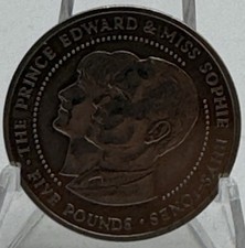 1999 Guernsey 5 Pounds Elizabeth ll Edward + Sophia