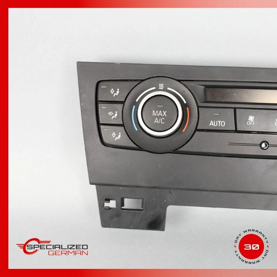 Panel de control de temperatura climática BMW 128i 135i 328i 335i X1 2010-2012 OEM usado Foto 3 de 4