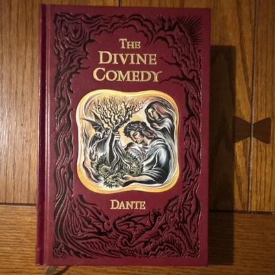 Dante The Divine Comedy Decorative Hardcover, Illustrated Leather Binding