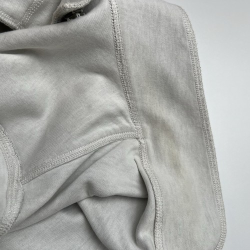 Worth New York White Gray Reversible Snap Front Jacket Cotton Medium - Picture 13 of 21