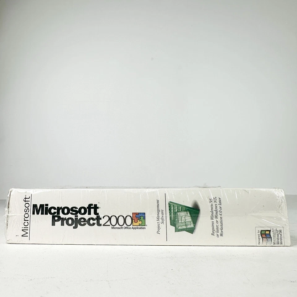 MICROSOFT PROJECT 2000💿 | WINDOWS MICROSOFT OFFICE PROJECT MANAGEMENT | SEALED✨ - Image 2 of 4