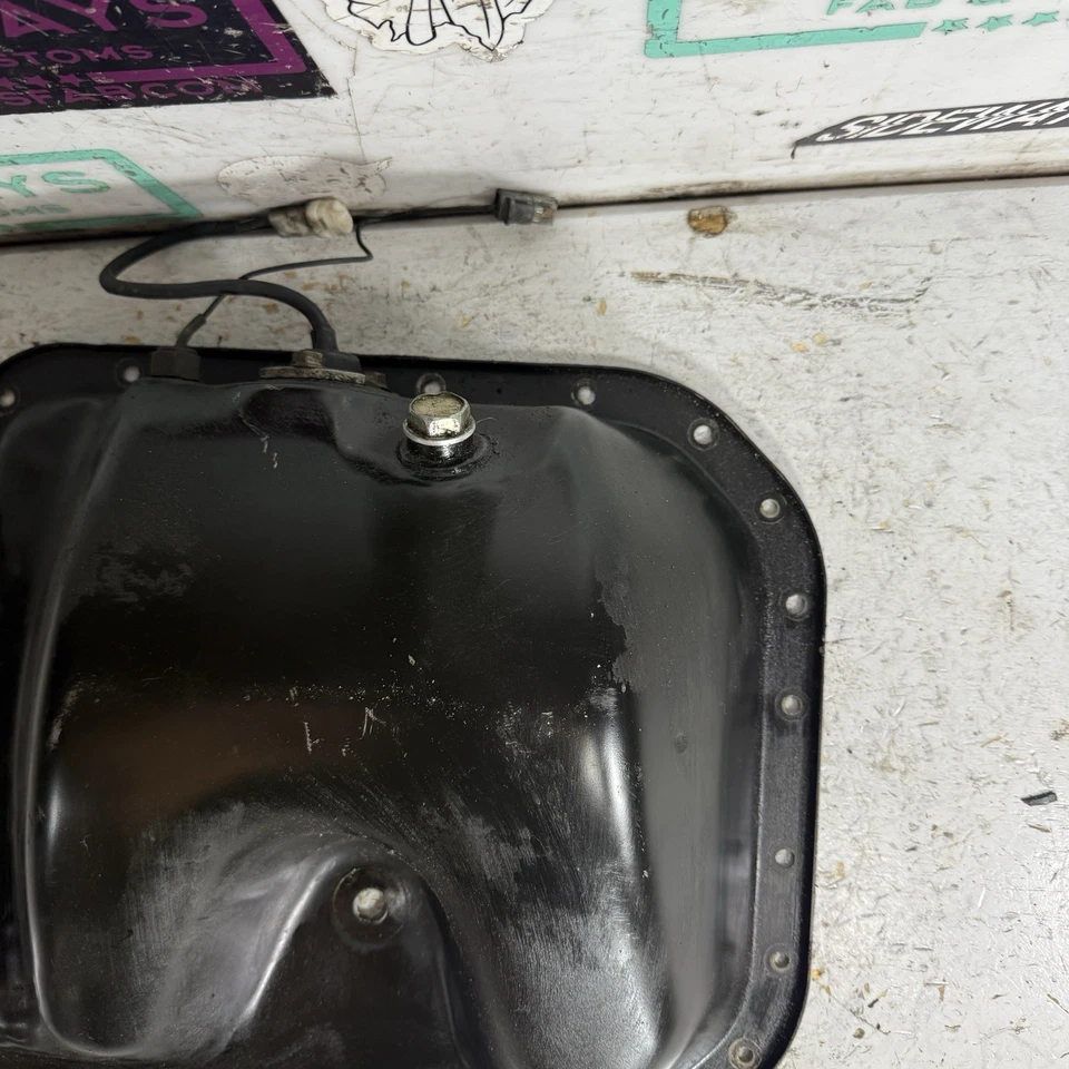 86-91 Mazda RX7 13B Engine Oil Pan FC - Image 3 of 4