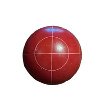 Sportcraft 1 Red Replacement Bocce Ball Circle Pattern Circumference 11  