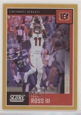 2020 Score Gold Zone 7/50 John Ross III #60 0c3
