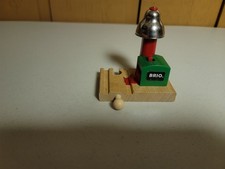 Brio Wooden Railway Magnetic Bell Signal Track Very Good Condition