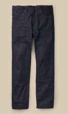 NWT Filson Bullbuck Double Front Jeans Raw Indigo Men's Size 32 x 33 Made in USA