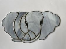 Handmade Elephant Stained Glass Suncatcher