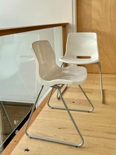 IKEA White Snille Chair designed by Svante Schöblom for Overman in the 1990s (2)