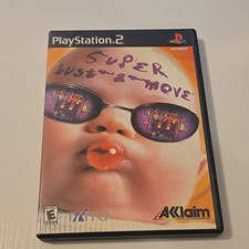 Acclaim Super Bust-A-Move Sony PlayStation 2 PS2 Manual Multiplayer NTSC-U/C E