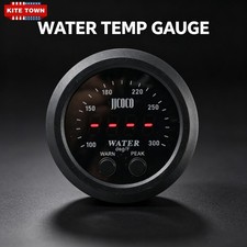 2inch 52mm Digital Water Temp Gauge 100-300 Peak Adjustable Alarm Wsensor 2inch 52mm Digital Water Temp Gauge 100-300 Peak Adjustable Alarm Wsensor
