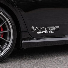I-vtec Sohc Vinyl Decal Sticker 2-pack Honda Car Window Jdm Engine 9 X 2in