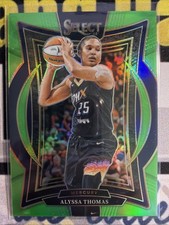 2025 WNBA Select Alyssa Thomas Neon Green Prizm /75