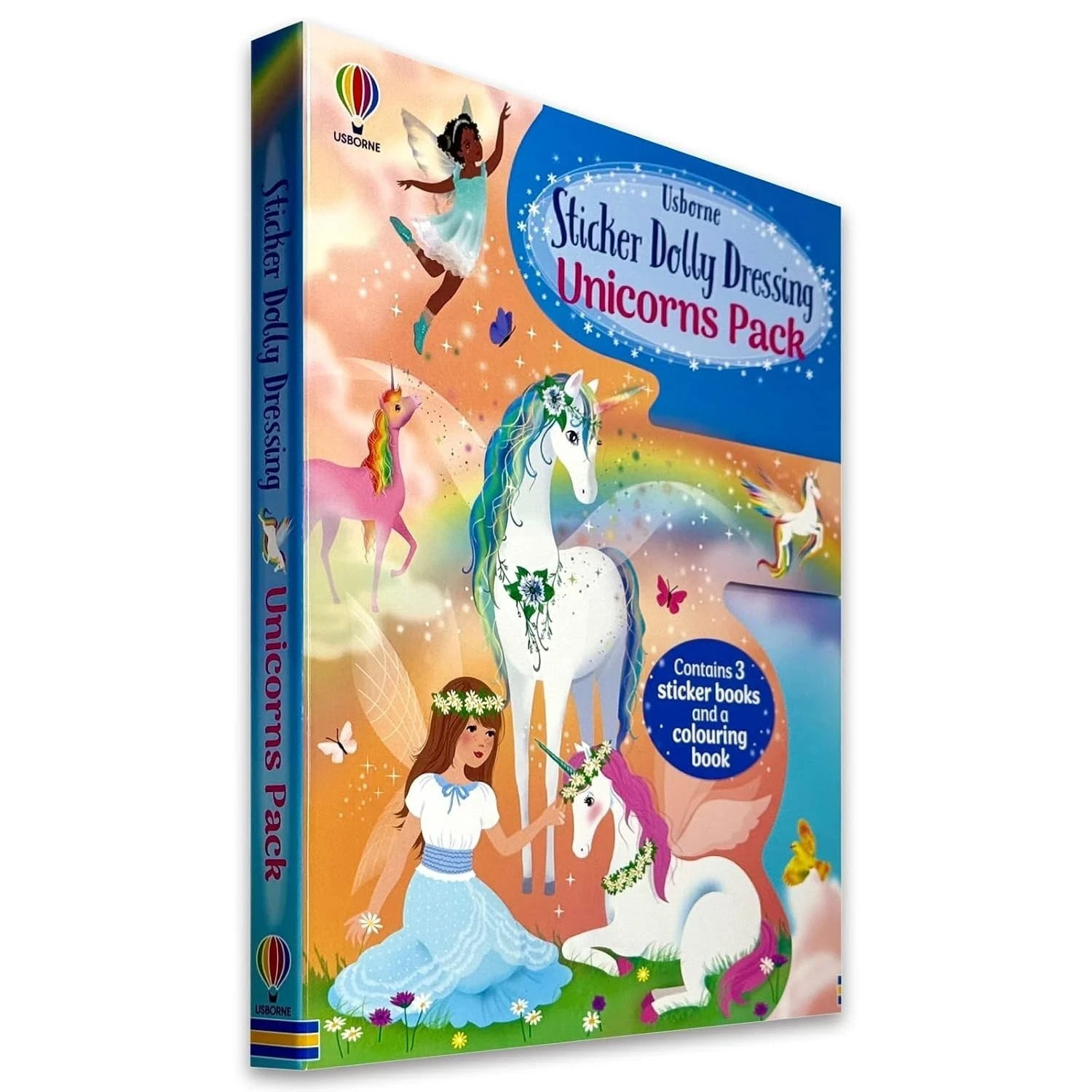 Usborne Sticker Dolly Dressing Unicorns Pack 4 Books Box Set by Fiona Watt - Image 4