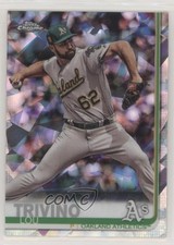 2019 Topps Chrome Sapphire Edition Lou Trivino #83 0c2