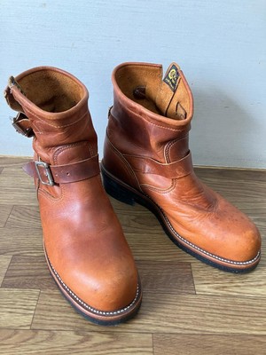 【美品】chippewa ENGINEER ブーツ 1901M12 CHIPPEWA Chippewa 1901M12 Short Engineer Boots Brown 9.5E #0509 | eBay