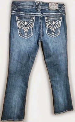 Vigoss The New York Bootcut Jeans Women's Size 9/10 Inseam 33'' Blue Denim Pants