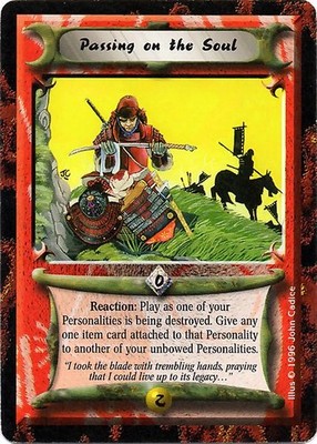 Weitergabe der Seele - Verbotenes Wissen - Legend of the Five Rings CCG
