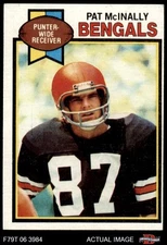 1979 Topps #74 Pat McInally Bengals Harvard 4 - VG/EX