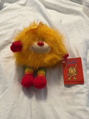 Taco Bell 1983 Happy Talk Sprites Spark Sprite Plush Ornament Yellow Multicolor