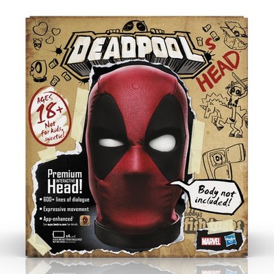 Marvel Legends Deadpool s Head Premium Interactive Talking Electronic