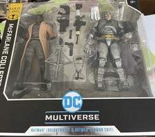 McFarlane DC Multiverse Collectors Edition Knightmare Armored Batman 2 PACK MINT