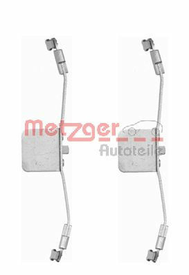 Metzger ZubehöRsatz Scheibenbremsbelag FüR Volvo V70 II P80_ 2.4 SW S60 I 384-image