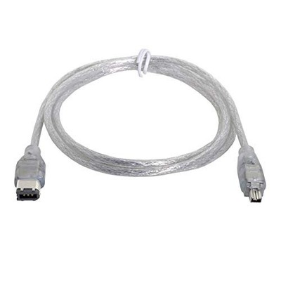 Firewire Adapter 1394 4 Pin zu 6 Pin 120 cm Kabel für Cam