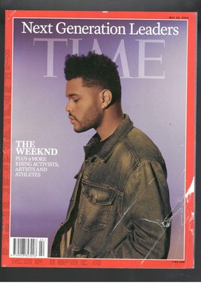 TIME 2018 THE WEEKND PRINCE OF POP-NEXT GENERATION LEADERS magazine May 28