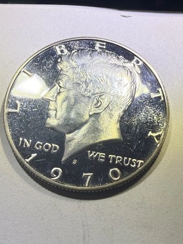 1970 S Kennedy .50c Silver PF