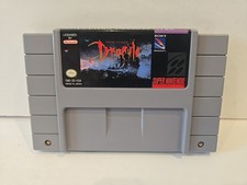 Bram Stoker's Dracula (Super Nintendo SNES, 1992) - Tested - Clean FREE SHIPPING
