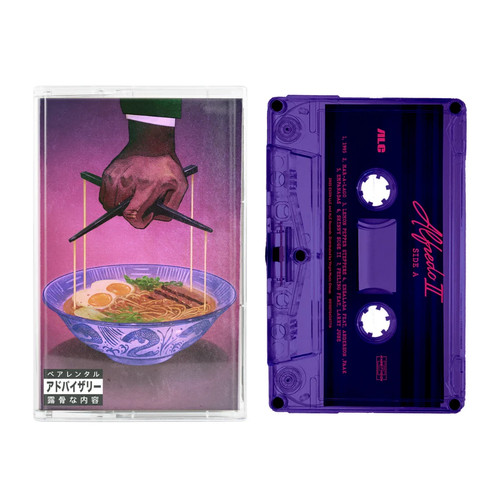 🇺🇸 Freddie Gibbs x Alchemist - Alfredo 2 Purple Cassette Tape / 500 Limited