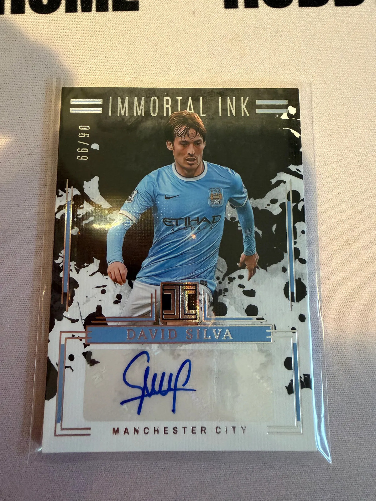 2024 Panini Impeccable Immortal Ink David Silva #IMM-DSI /90
