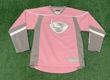 Reebok NHL Atlanta Thrashers Pink Jersey Size Girls Large