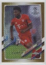 2020 UCL Japan Edition Chrome Gold Mojo Refractor 36/50 Alphonso Davies #42 0ge