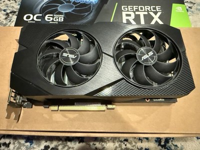ASUS Dual Auto Extreme RTX 2060 6Gb GDDR6 PCIe OC Edition GPU
