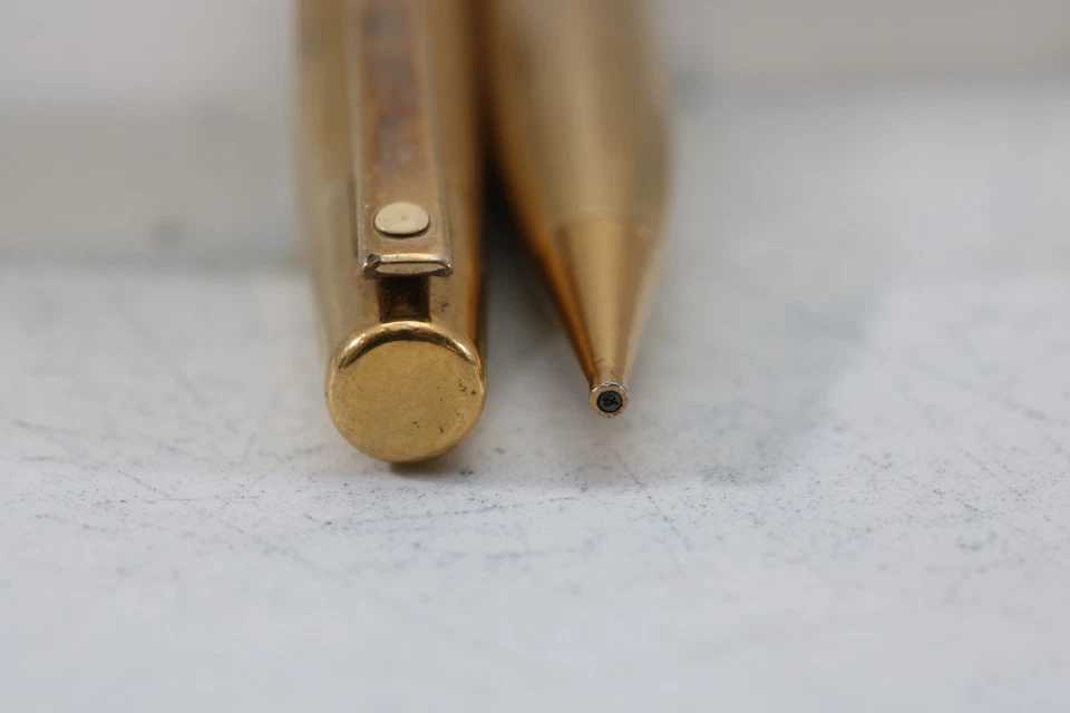 Vintage Sheaffer Stylist Lined Gold Plate Mechanical Pencil - Image 4 of 4