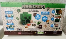 Minecraft Do-It-Yourself 3-D Sticker Maker Kit, 300 Stickers, 60 3-D Stickers